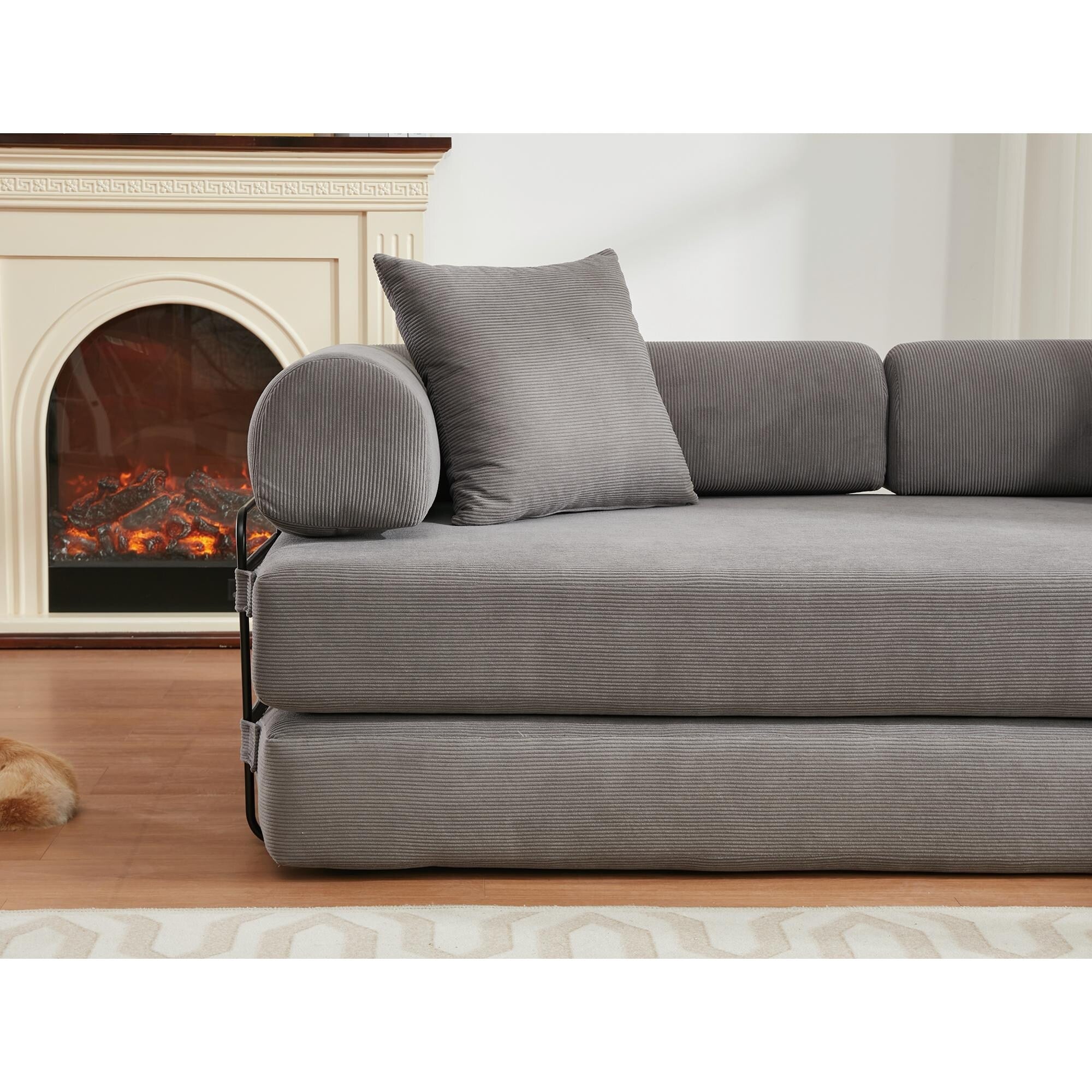 4 in 1 Convertible Sleeper Sofa Bed - 78.5