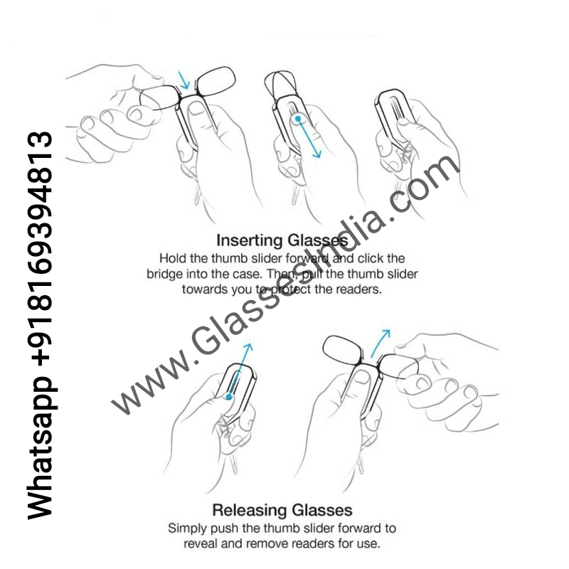 Compact Keychain Reading Glasses - Portable Pocket-Sized Magnifiers for Books, Phones & Close Work - Perfect for Travel, Shopping & Everyday Use