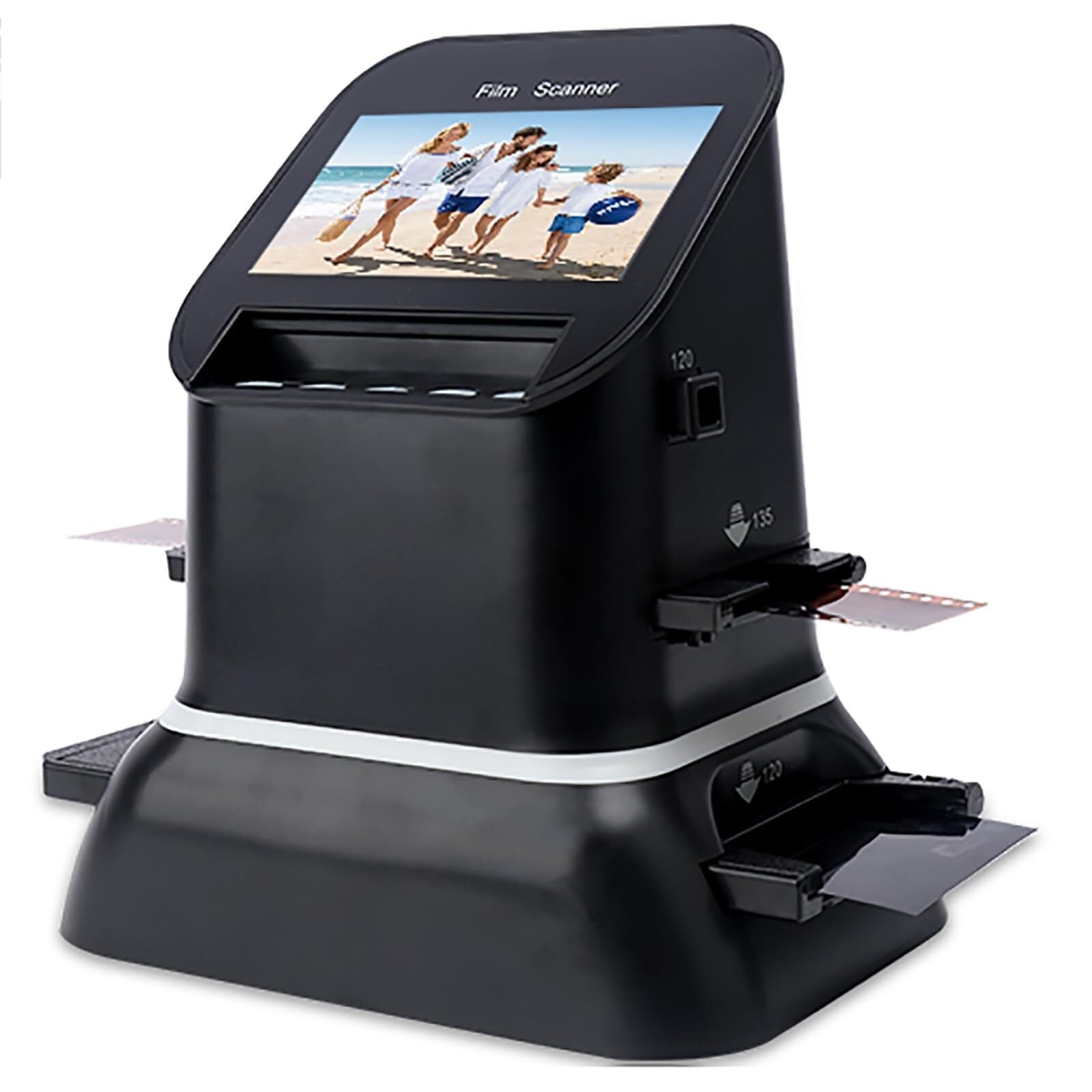 MAHWER 120 High Resolution Film Scanner - Convert 35mm, 135, 126, 127 Film Negatives & Slides to Digital JPEG - 1080P LCD Screen Film & Slide Scanner - Perfect for Digitizing Old Photos, Archiving Memories, Photography Hobbyists & Professional Use