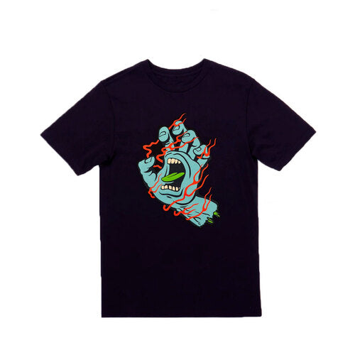 Santa Cruz Kids K TE MC Over Print T-Shirt - Soft Cotton Graphic Tee for Boys & Girls - Trendy Casual Wear for School, Play & Everyday Outfits