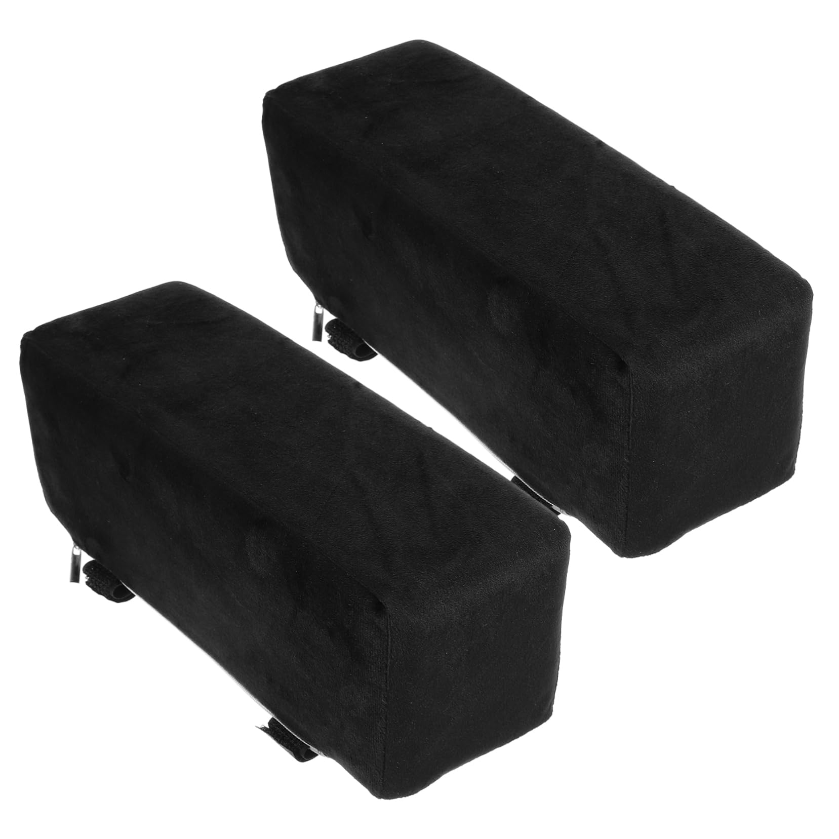 1 Pair Plush Chair Armrest Cushions - Padded Elbow & Wrist Support for Office Desk Chairs, Rotating Chairs - Comfortable Armrest Pads for Work, Gaming & Home Office Use