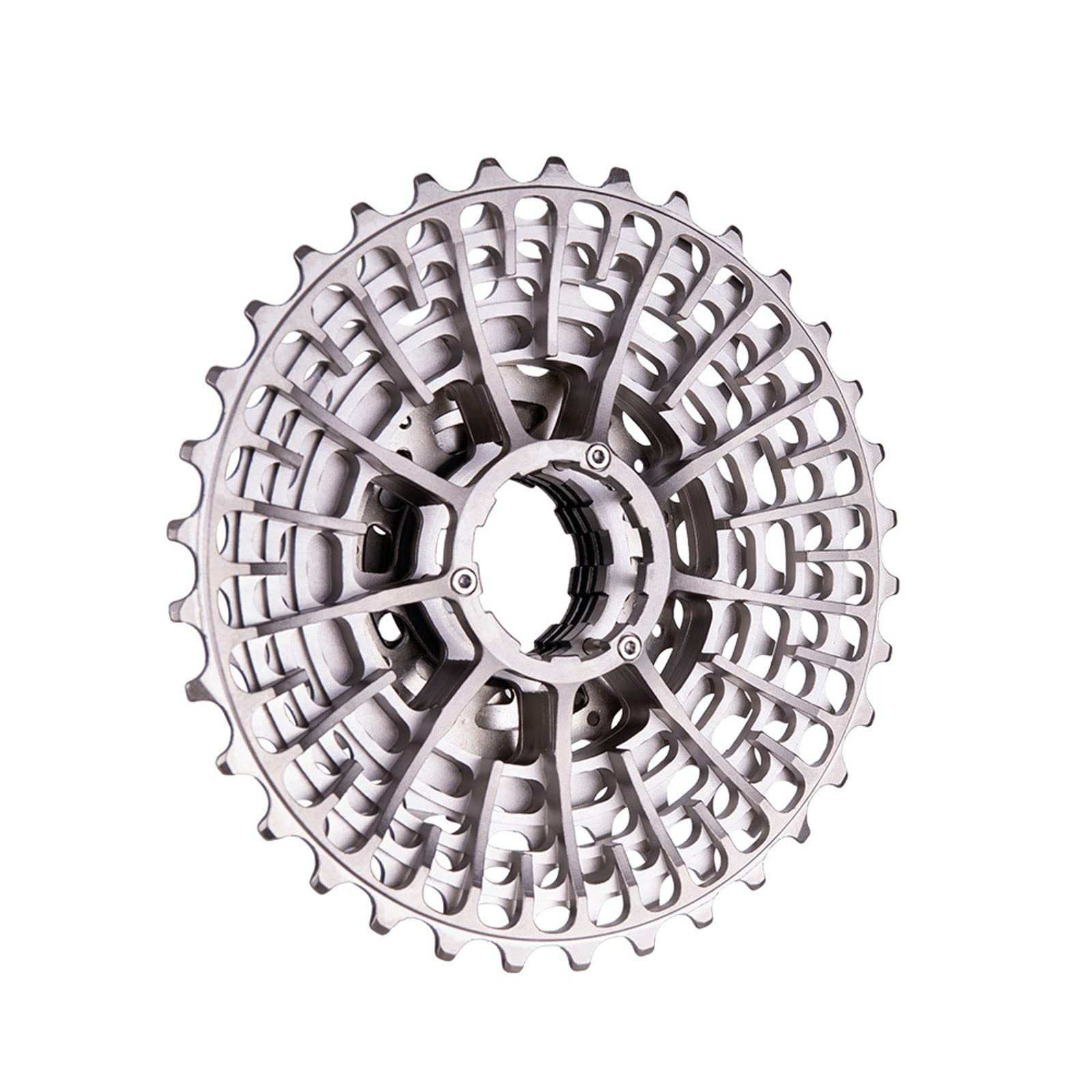 Ultralight 11-Speed Bicycle Freewheel 11-28T/32T/34T/36T SLR2 Cassette for Road & Gravel Bikes - HG System - Perfect for Racing, Commuting & Off-Road Cycling (11S 34T)