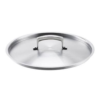 Thermalloy 19.5 Inch Premium Stainless Steel Cookware Lid - Durable & Heat-Resistant for Pots, Pans & Cooking Utensils - Perfect for Kitchen, Camping & Outdoor Cooking