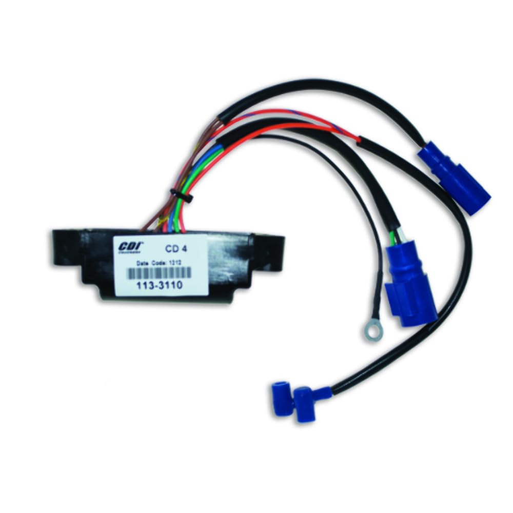 CDI Electronics Johnson Evinrude 113-3110 Power Pack No RPM Limit - High Performance Ignition Module for Outboard Motors - Perfect for Boating, Fishing & Marine Applications