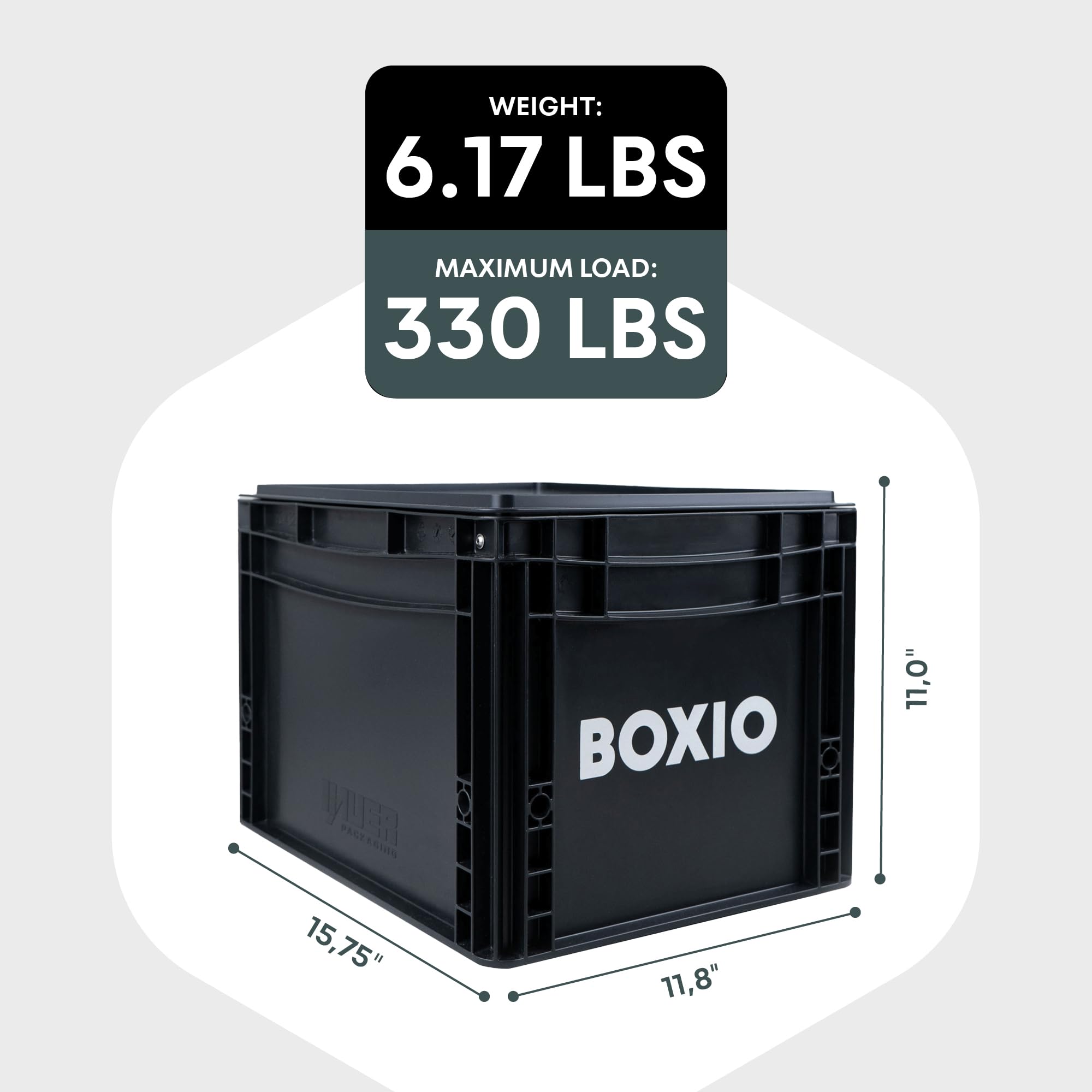 **BOXIO Portable Camping Toilet - Compact & Lightweight for Outdoor Adventures, Travel, RV, Boating | 14.7