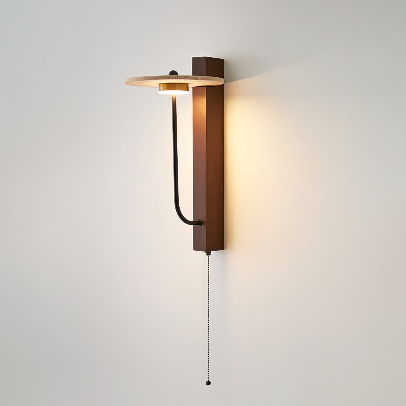 Aura Arm Wall Lamp - Modern Adjustable LED Wall Light for Bedroom, Living Room, and Hallway - Perfect for Reading, Ambient Lighting, and Home Decor
