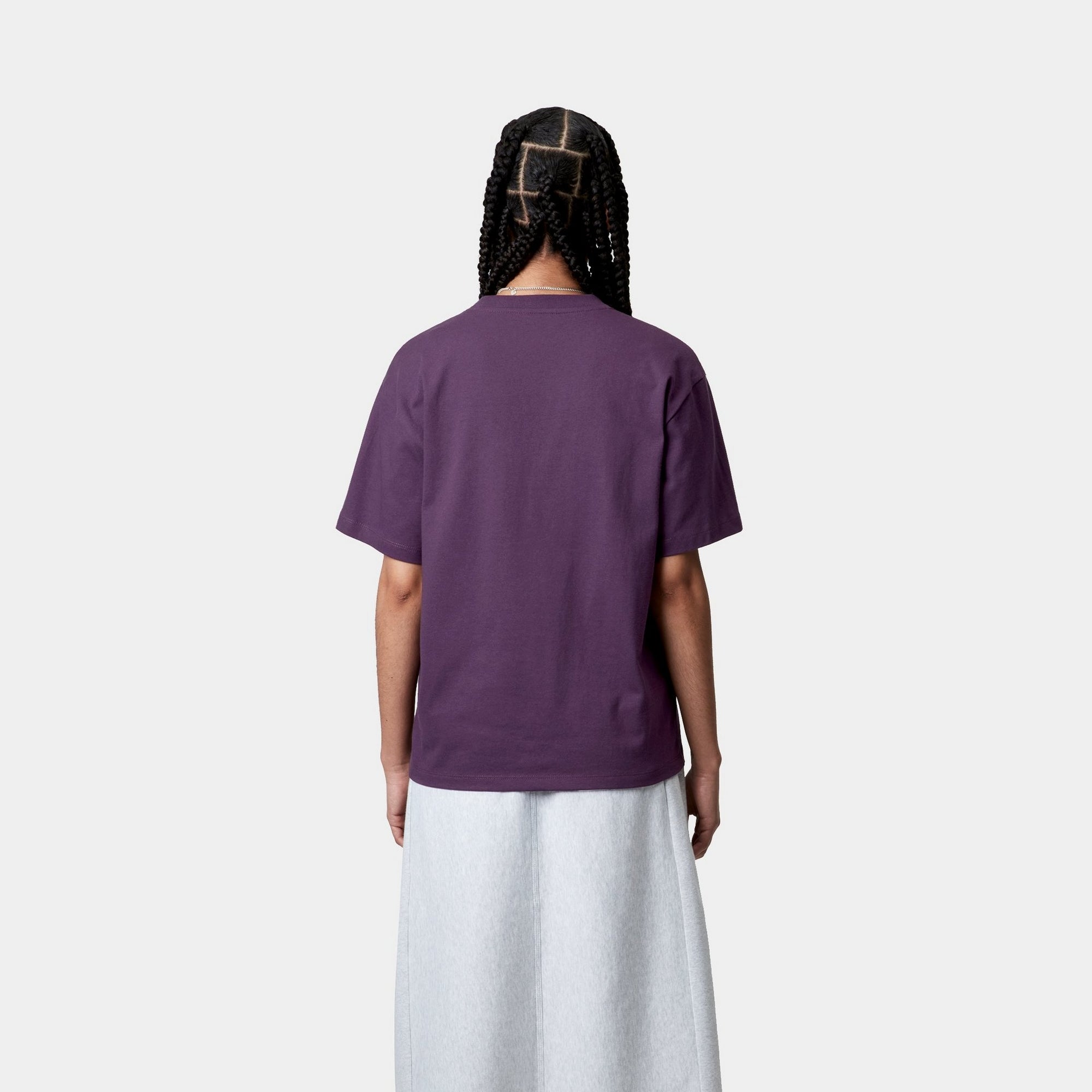 Women's Casual Huckleberry Print T-Shirt - Comfortable Cotton Tee for Lectures, Classes & Everyday Wear
