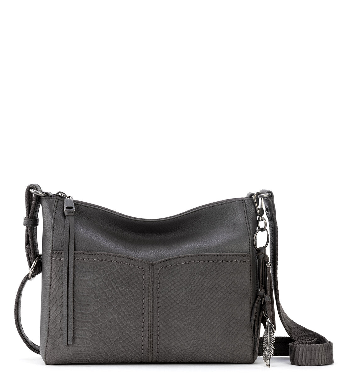 Leather - Slate Python Embossed