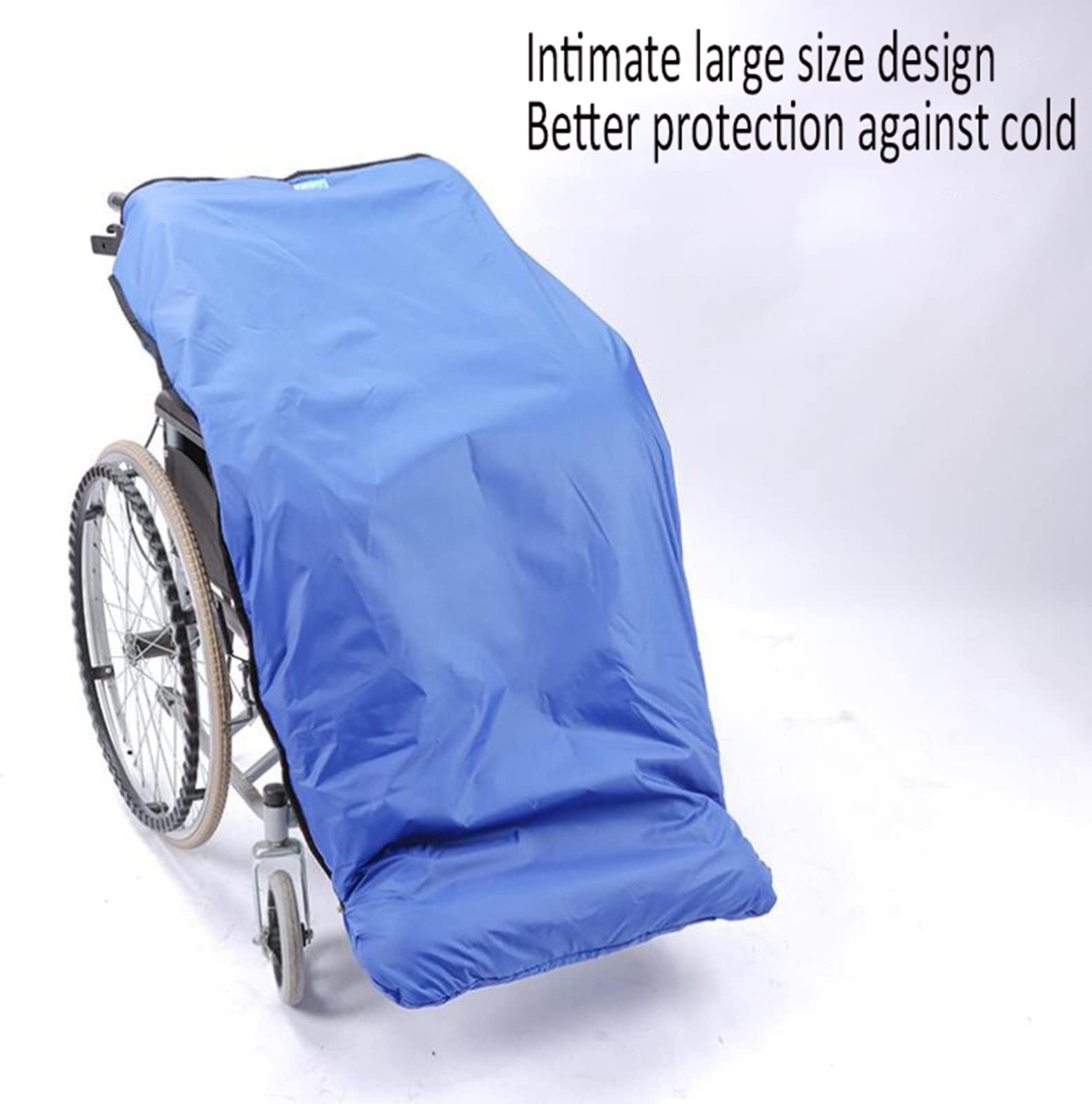 Wheelchair Thermal Blanket & Jacket for Elderly - Windproof, Waterproof Leg Cover & Quilted Wrap - Cozy Foot Warmer for Winter Use - Perfect for Outdoor Activities & Indoor Comfort