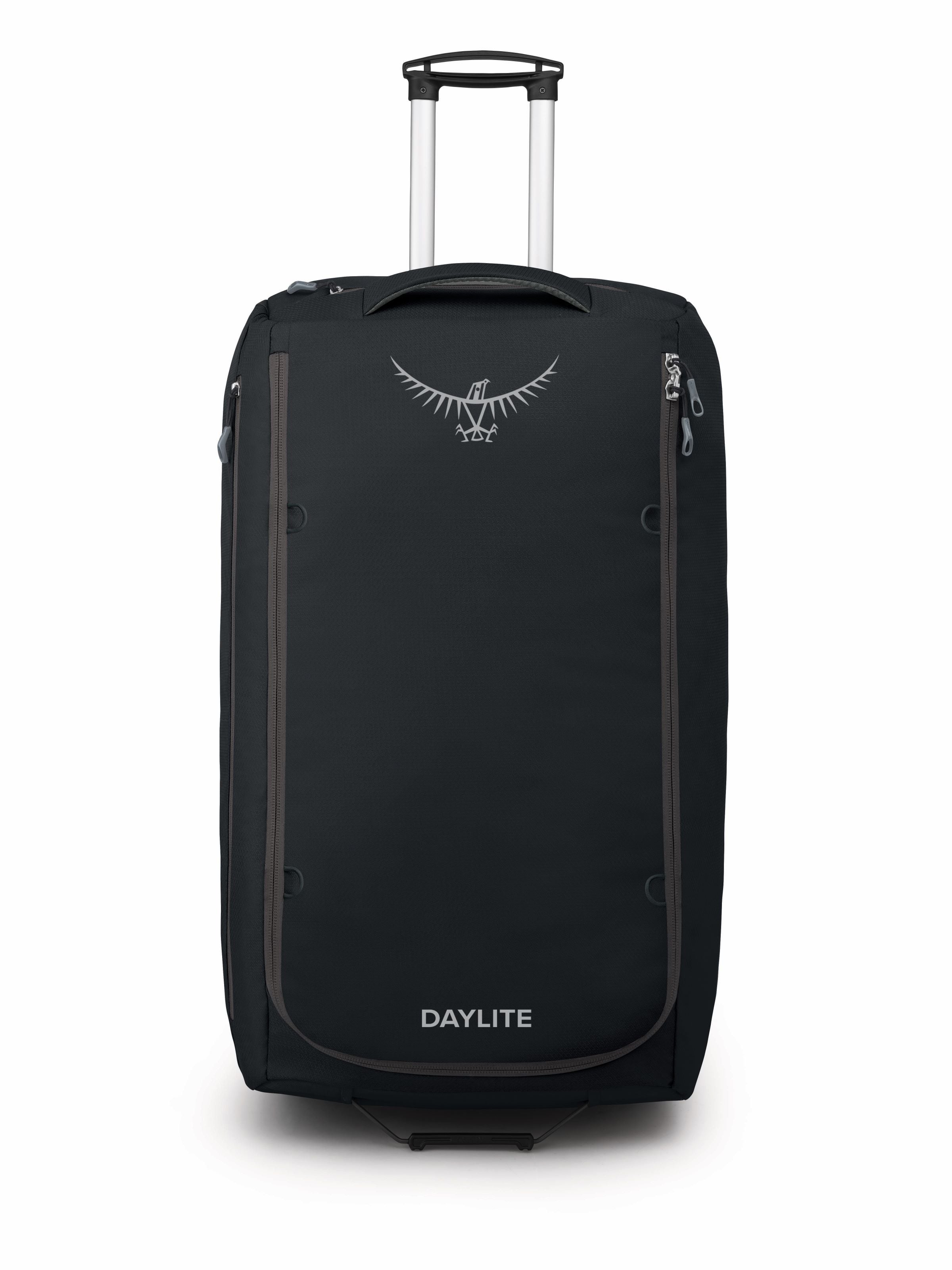 Osprey Daylite Wheeled Duffel 115 - Lightweight Rolling Travel Duffel Bag for Airplane Carry-On, Weekend Trips & Gym Gear Storage