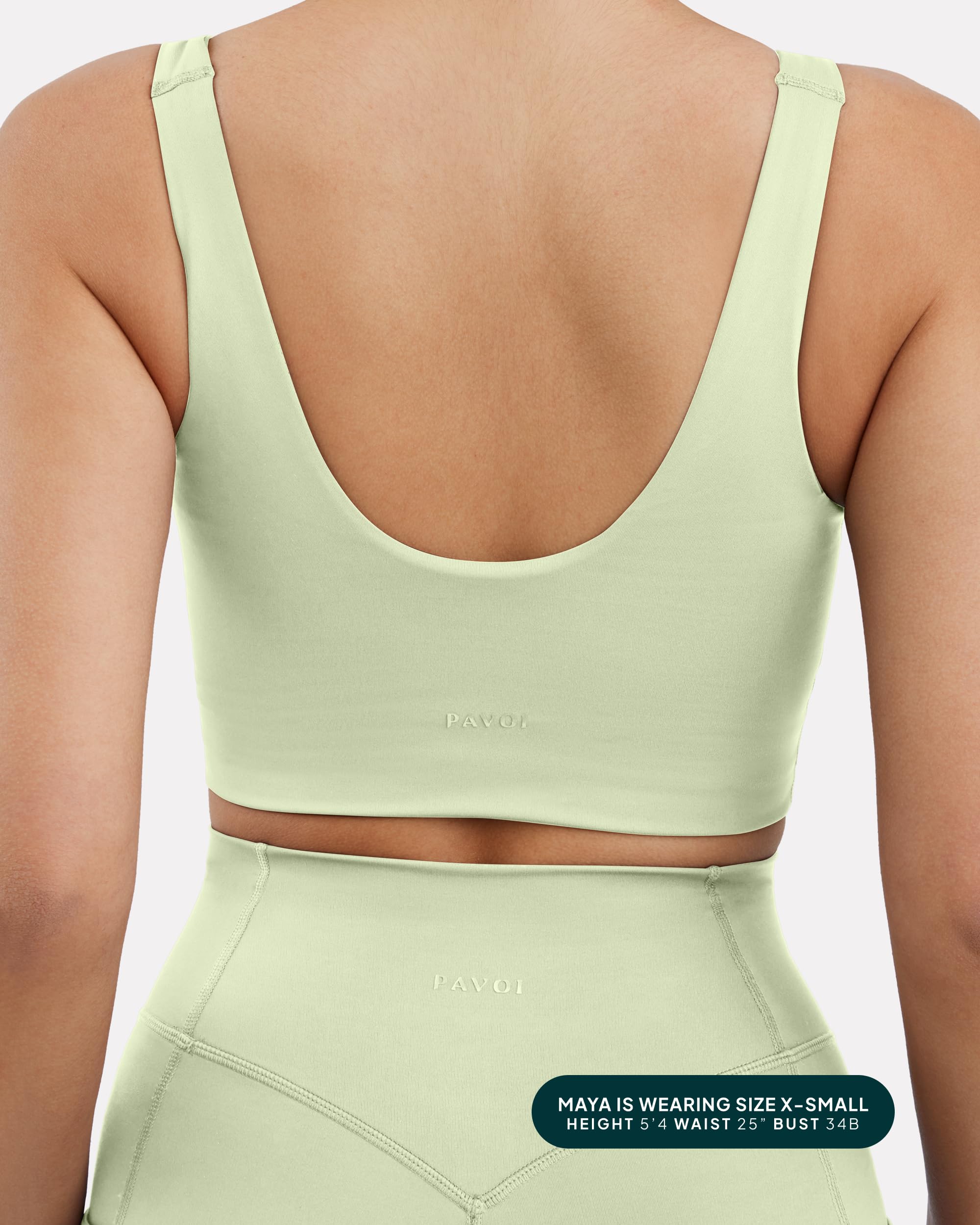 High-Performance Women's Compression Sports Bra - Medium Support Square Neck Longline Workout Bra with Removable Pads | Perfect for Running, Yoga & Gym Training