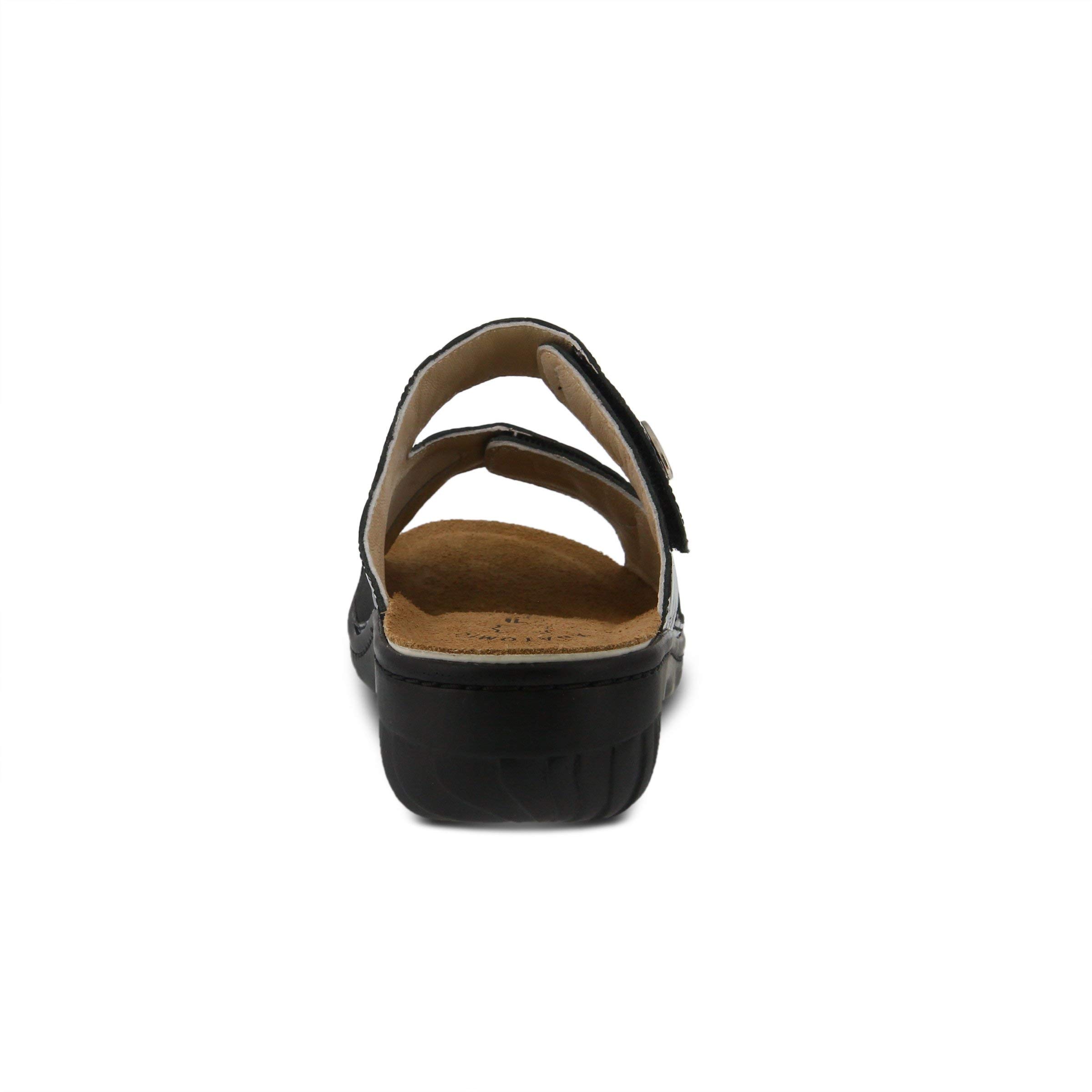 Flexus by Spring Step Women's Almeria Comfort Slide Sandals - Lightweight & Cushioned for Beach, Pool, and Summer Outings