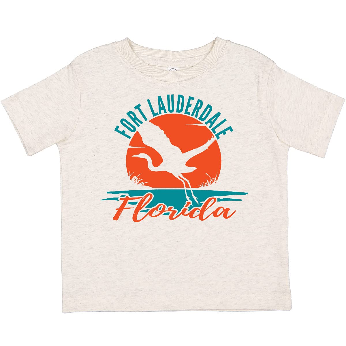 Inktastic Fort Lauderdale Florida Vacation Trip Toddler T-Shirt - Cute Travel Tee for Boys & Girls - Soft Cotton Baby Shirt for Beach Trips & Family Vacations