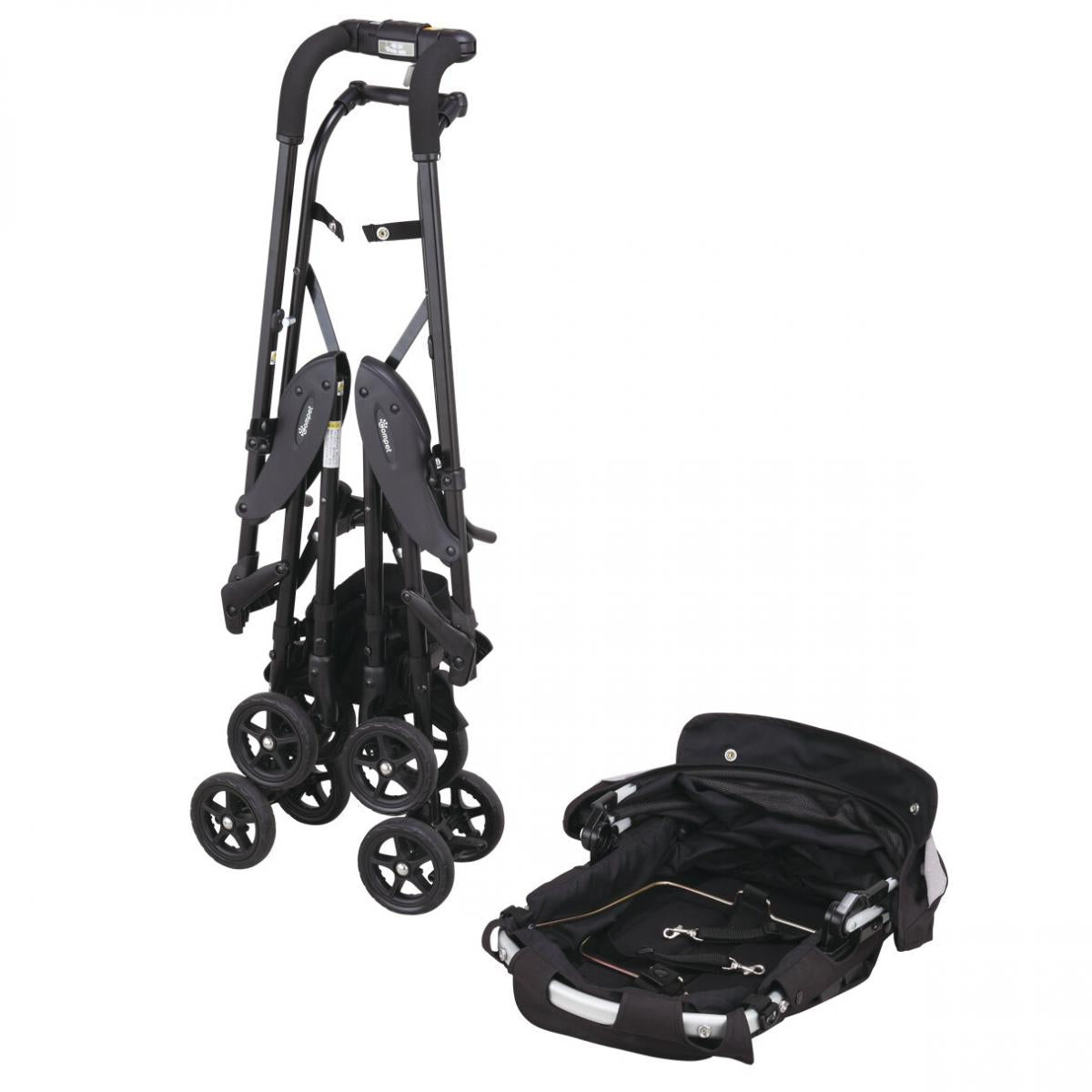 Milimili EG Pet Stroller - Lightweight Foldable Dog & Cat Carrier with Storage Basket - Perfect for Travel, Shopping & Outdoor Adventures