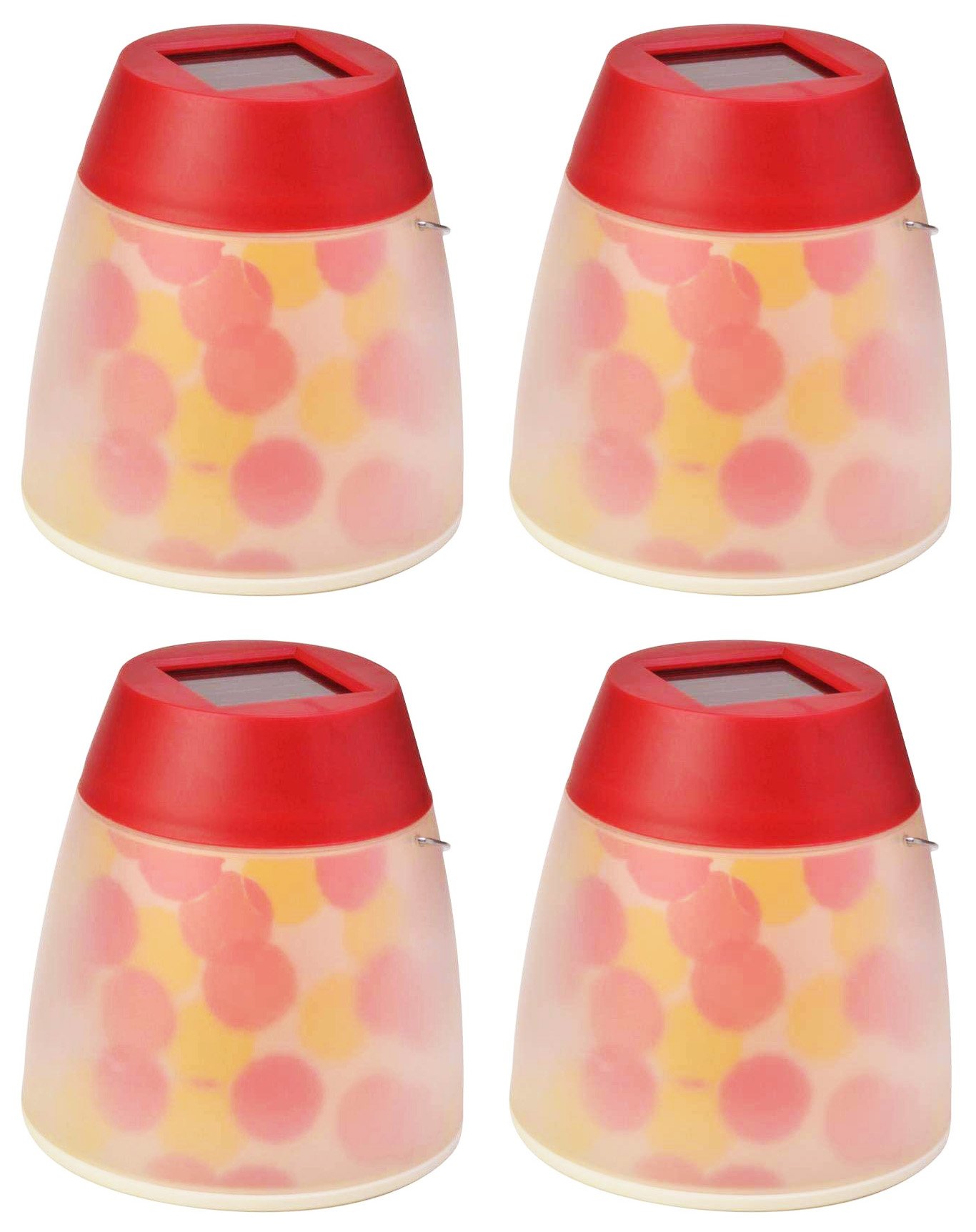 4 Pack Solar Powered White LED Chili Pepper Patio Lights - Wireless Outdoor Lighting for Porch, Garden, Deck - Safe & Elegant Alternative to Traditional Wired Lights - Perfect for Backyard Parties, Pathway Illumination & Landscape Decor