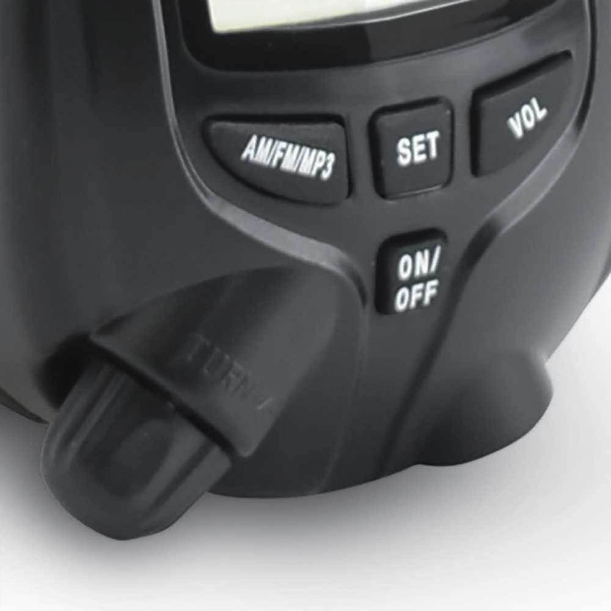 Walker's Digital AM/FM Radio Earmuffs - 25dB NRR Electronic Hearing Protection for Hunting & Shooting with MP3/CD Player Jack, 2 AAA Batteries Included - Ideal for Range Shooting, Construction Work, and Outdoor Activities