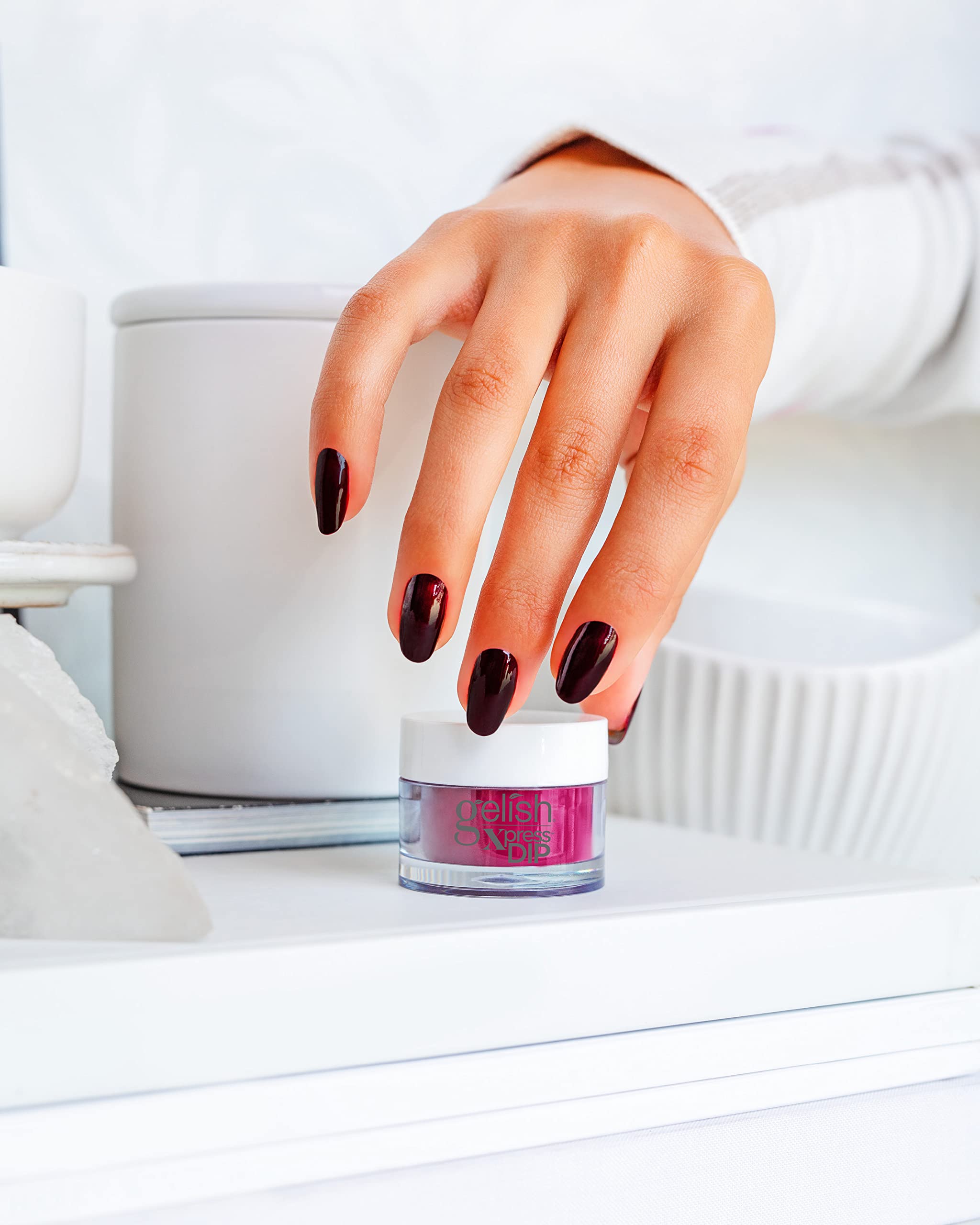 Gelish Professional Dip Powder Nail Kit - 0.3oz Long-Lasting Dip Powder Colors for Salon-Quality Manicures at Home | Perfect for DIY Nails, Special Occasions & Nail Art Designs
