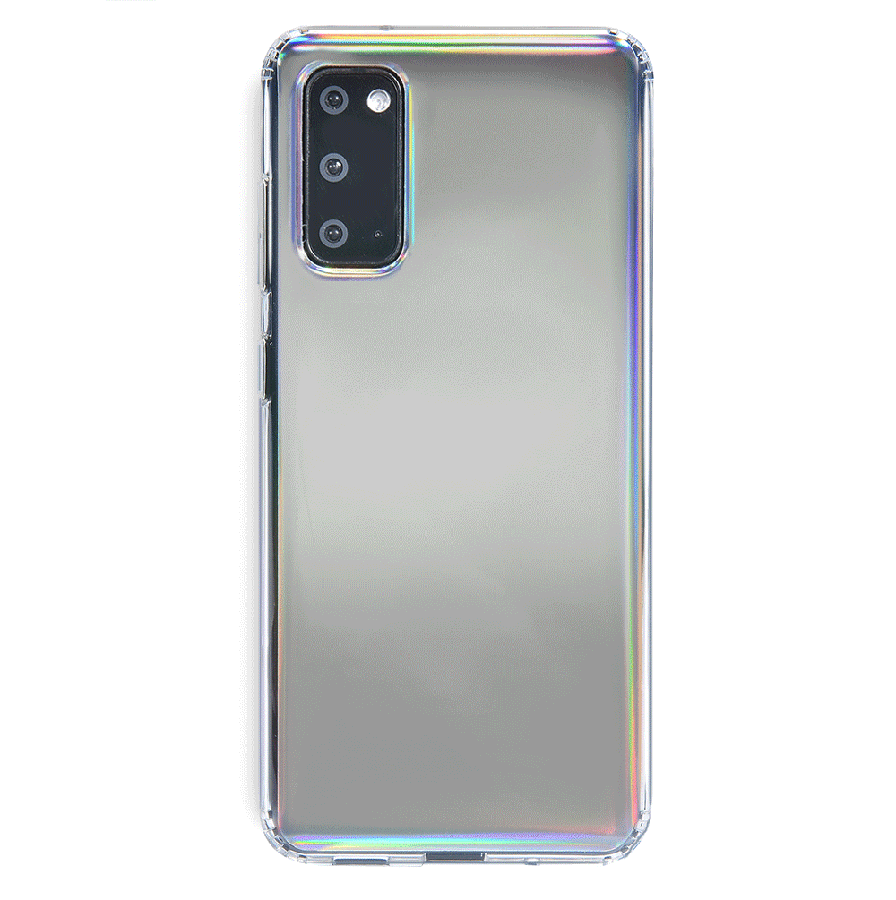 Holo Nebula Samsung Galaxy Phone Case - Protective Cover for Galaxy S21/S22/S23 - Durable Shockproof Slim Design - Perfect for Everyday Use & Travel