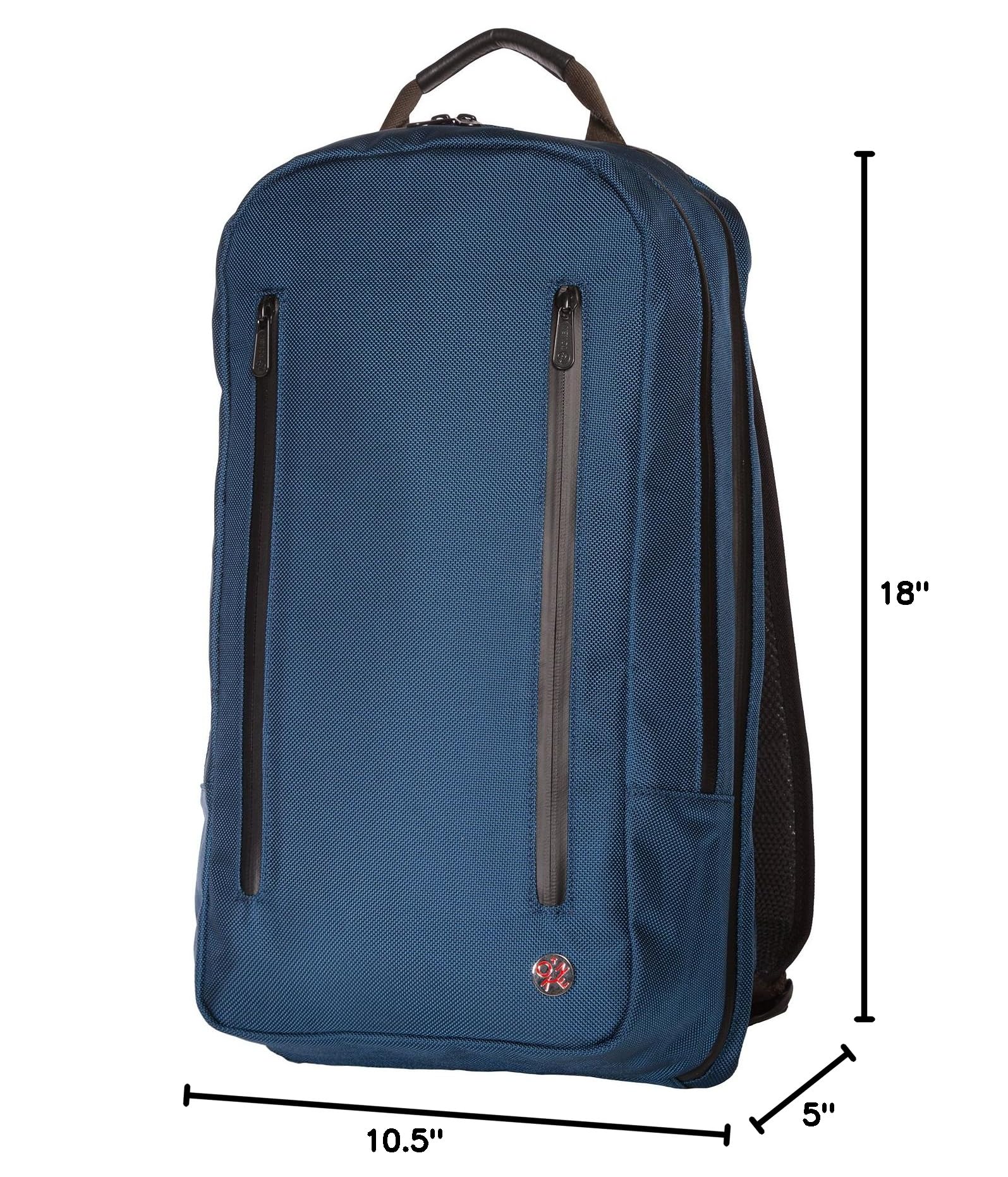 Bags Bay Ridge Backpack - Waterproof Travel Backpack for Men & Women, Navy Blue, One Size - Perfect for Hiking, School, Work & Daily Commute