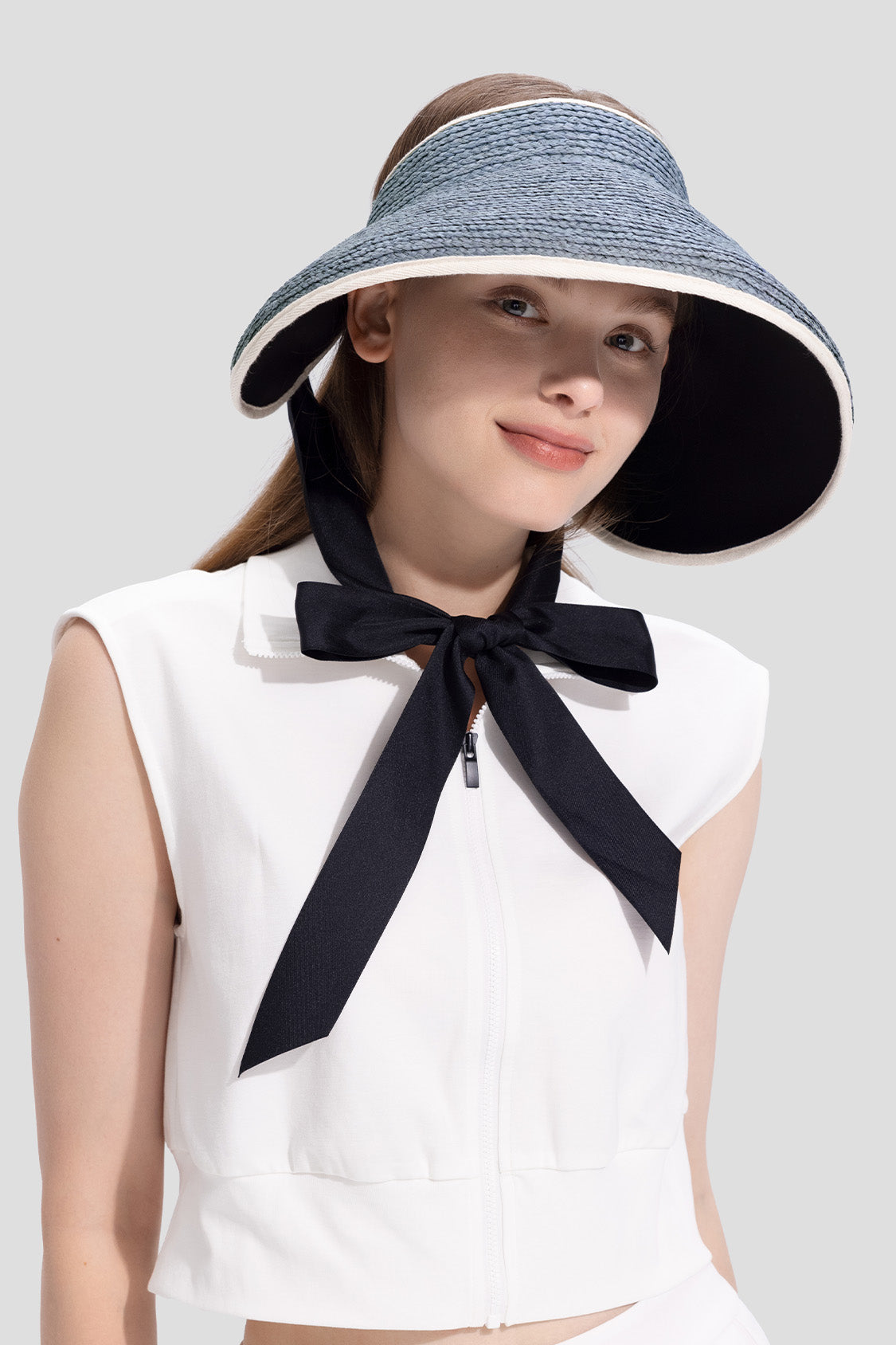 Oasys Women's UPF50+ Sun Protection Straw Hat - Wide Brim Beach Hat for Summer, Outdoor, Gardening & Travel