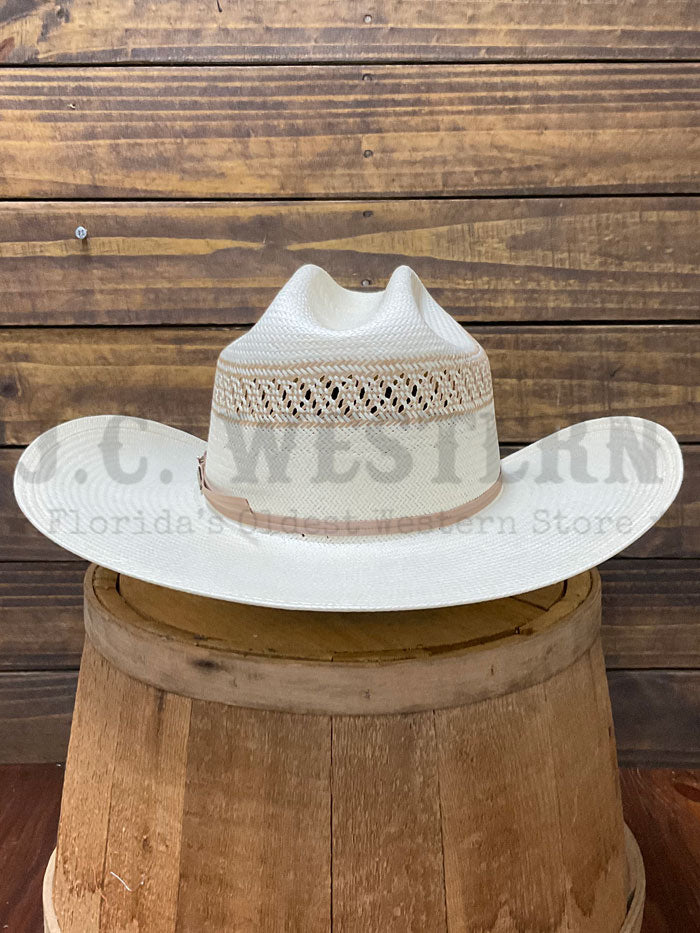 Resistol RSWIFI BA4296 Wildfire Straw Cowboy Hat - Natural Tan for Outdoor, Rodeo, and Summer Fashion