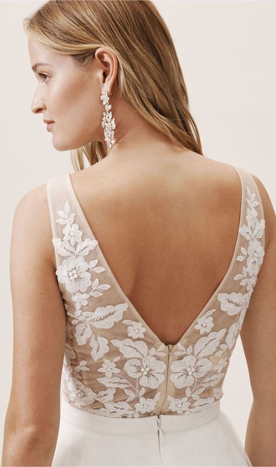 Jenny Yoo Marian Top - Elegant Women's Blouse for Weddings & Special Occasions | Perfect for Bridesmaids & Formal Events