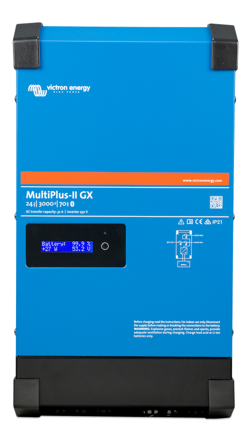 Victron MultiPlus II 24V 3000VA 70A 230V Inverter/Charger with GX - Perfect for Off-Grid Solar Systems, RVs, and Marine Applications