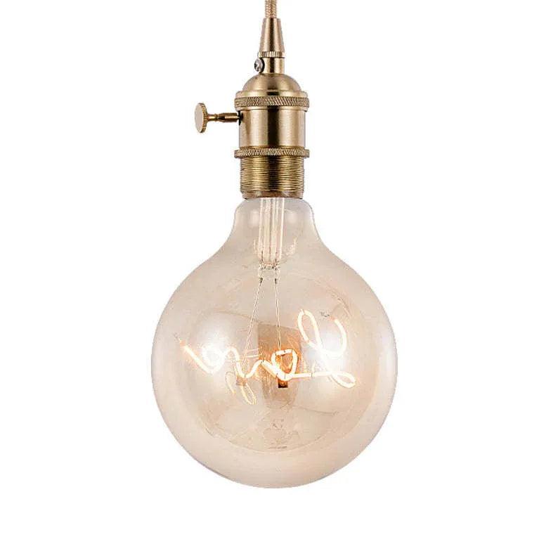 Warm White LED Ambient Light Bulb - Decorative Lamp for Cozy Home Lighting | Perfect for Bedroom, Living Room, and Relaxation Spaces