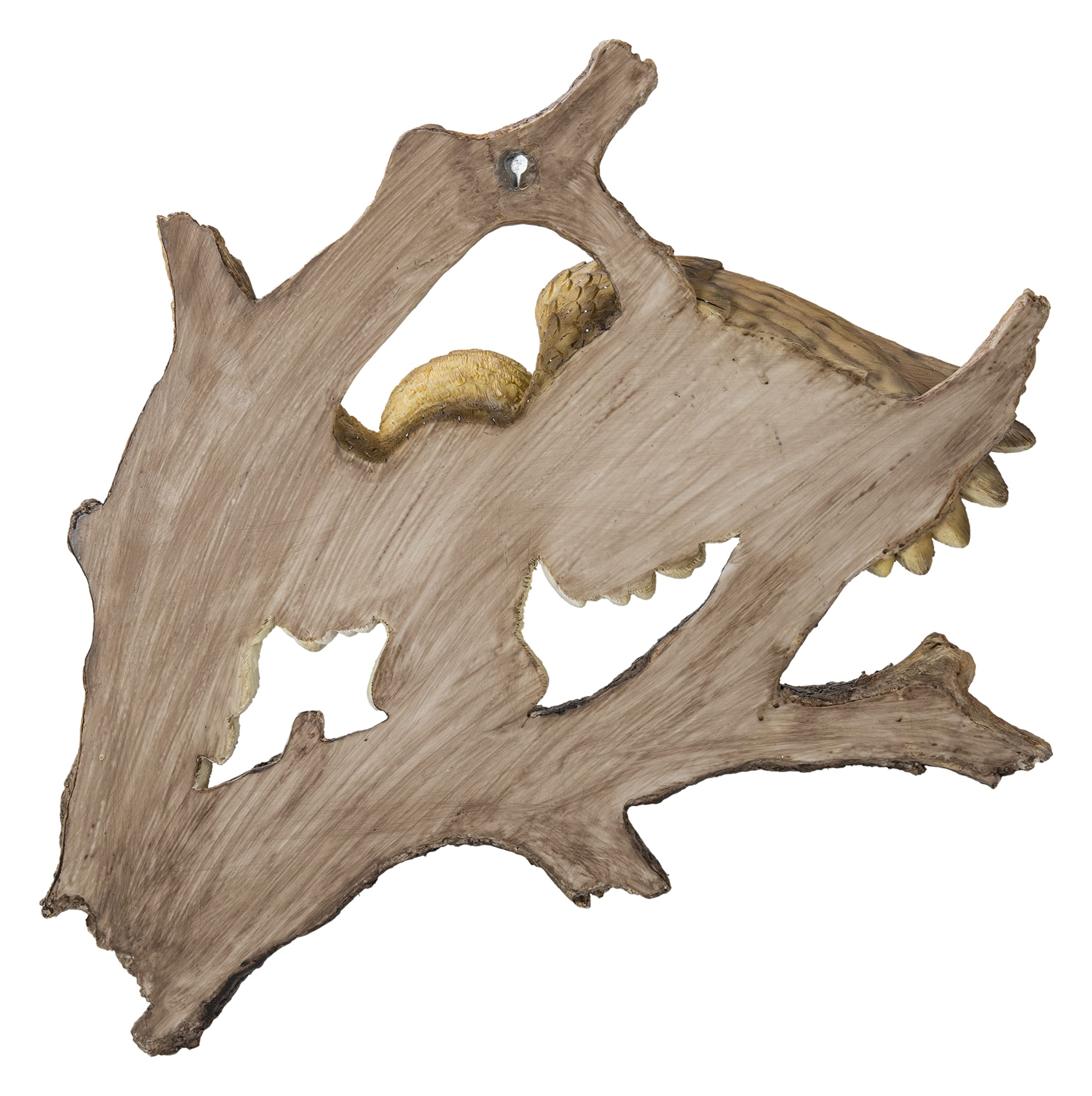 Handcrafted Flying Barn Owl Wall Plaque - Unique Home Decor Gift for Nature Lovers - Perfect for Living Room, Bedroom or Office Decoration