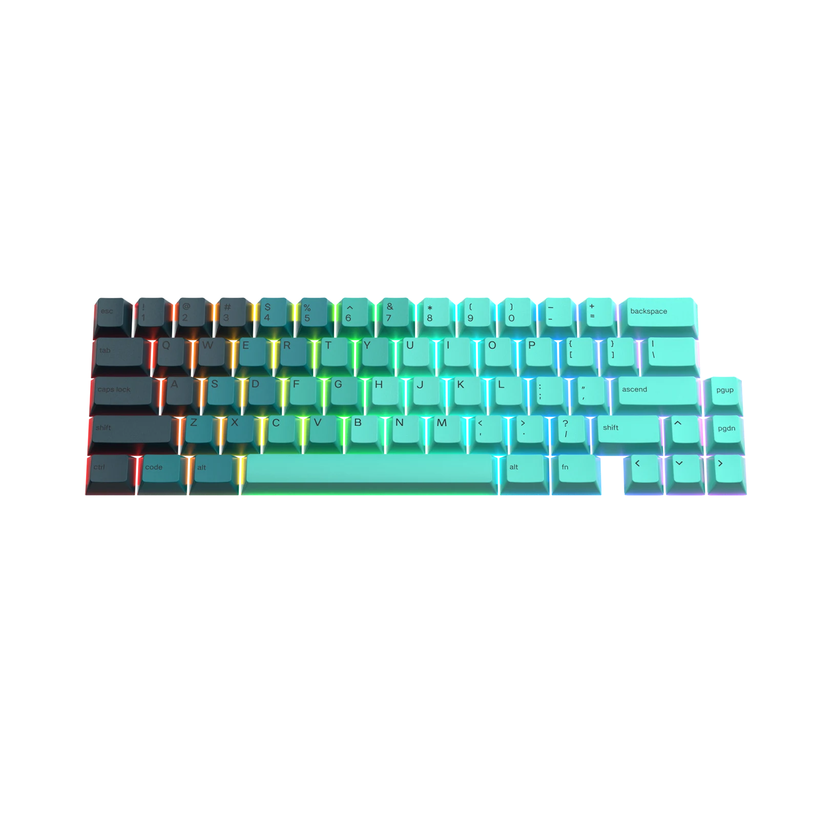 Rainforest Themed Keycaps for Mechanical Keyboards - Customizable, Durable & Aesthetic - Perfect for Gaming, Typing & Office Use