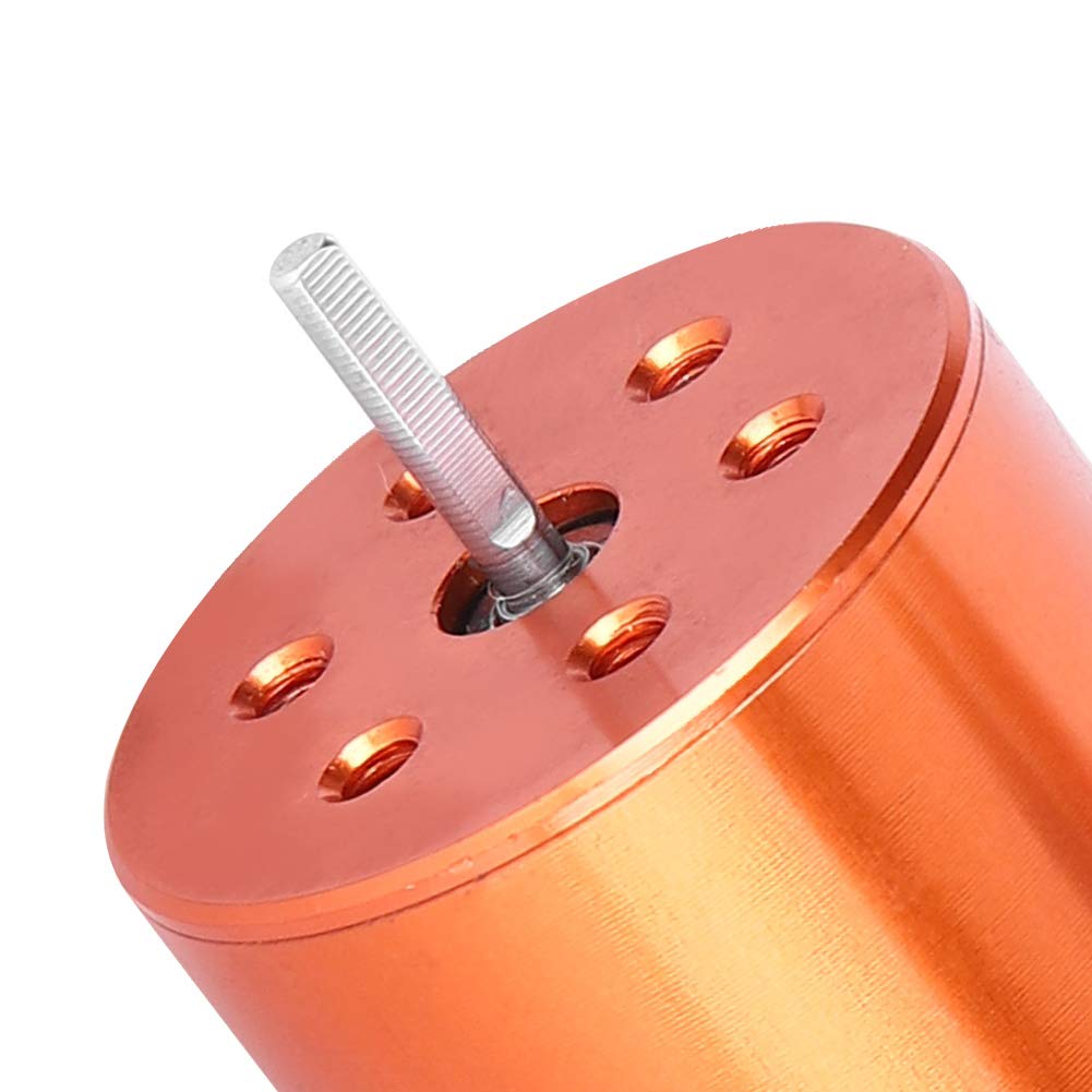 3800KV High-Speed Brushless Motor - Metal RC Electric Motor 2838 for 1/12 & 1/14 Scale RC Boats - 2.3mm Shaft - Perfect for Racing & Hobby RC Boat Upgrades