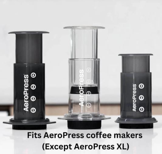 Aeropress Paper Micro Filters Standard - 350 Count Disposable Coffee Filters for Aeropress, Perfect for Home, Office & Travel Brewing