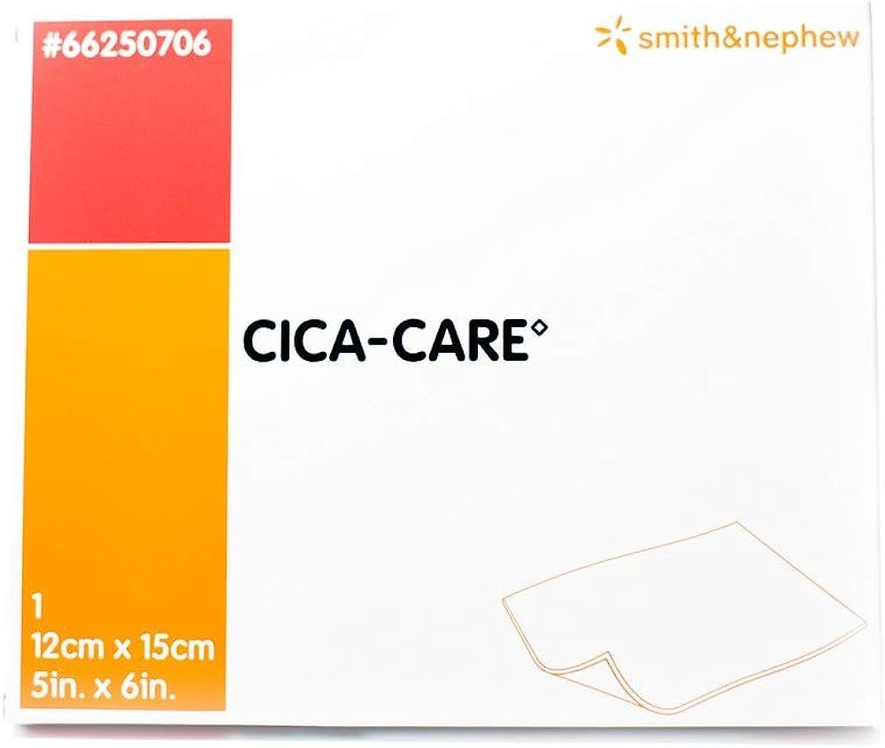 Smith+Nephew CICA-Care Self-Adhesive Silicone Gel Sheets for Scar Treatment & Wound Healing - 5