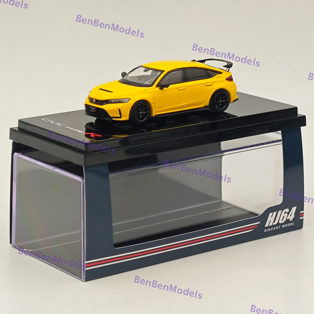 1/64 Scale Honda Civic Type R (FL5) Diecast Model Car - Limited Edition Collectible - Perfect for Display, Gifts, and Car Enthusiast Collections