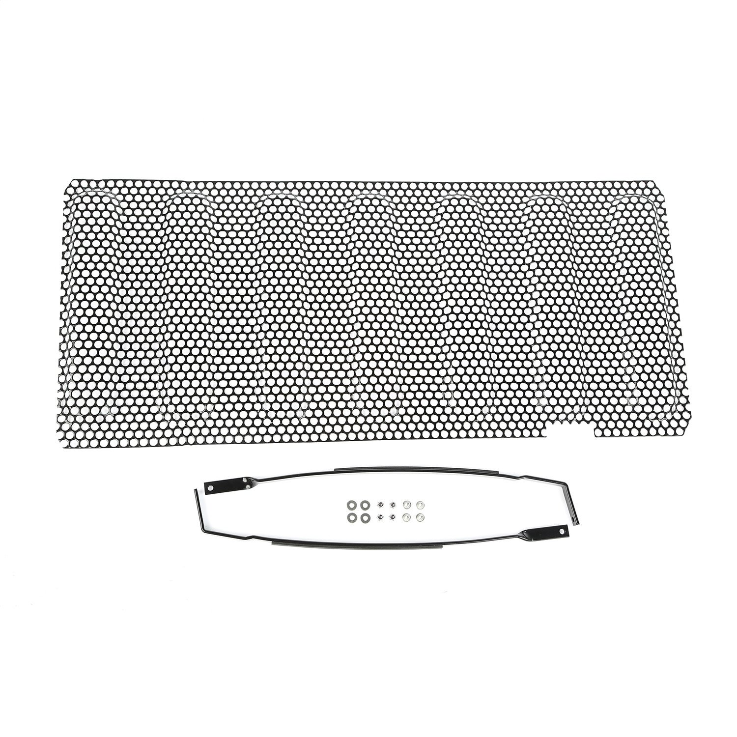 Rugged Ridge Black Grille Insert 11401.32 for 2007-2018 Jeep Wrangler JK - Off-Road Protection & Custom Style Upgrade for Jeep Enthusiasts