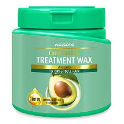 WATSONS Avocado Hair Treatment Wax 500ml - Deep Conditioning for Dry & Dull Hair | Professional Salon-Quality Hair Care at Home | Perfect for Damaged Hair Repair & Daily Hydration