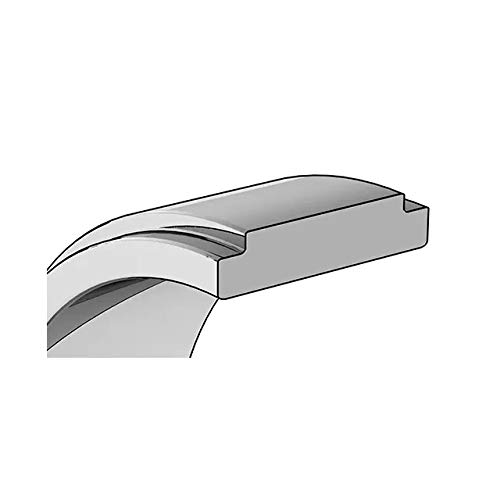 Tarnish Resistant 925 Sterling Silver 6mm Flat Edge Wedding Band Ring for Men - Heavy Duty Classic Plain Design - Size 10 - Perfect for Weddings, Anniversaries & Everyday Wear