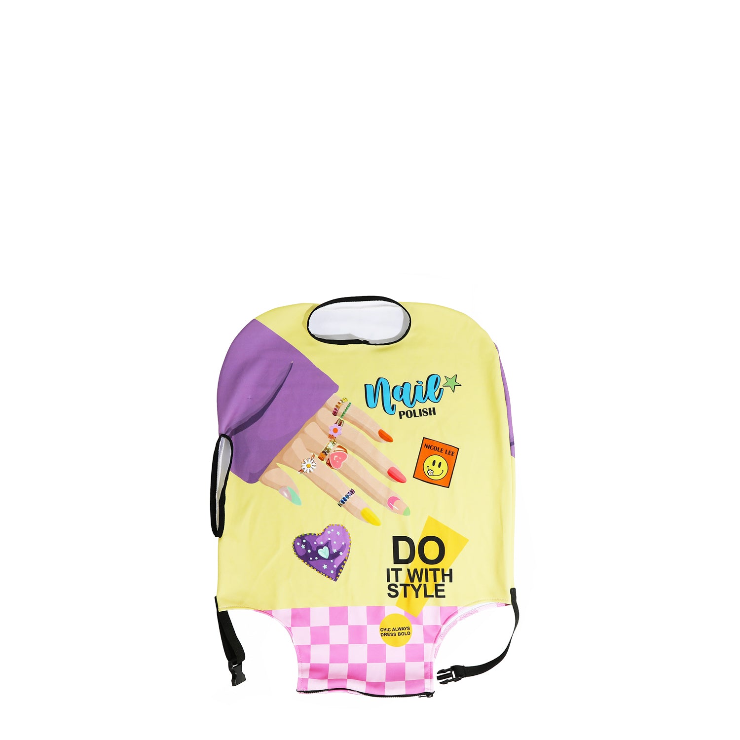 Durable Luggage Cover for Suitcases - Waterproof & Scratch-Resistant Travel Protector - Perfect for Airports, Flights, and Vacation Trips
