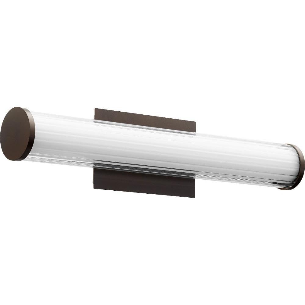 Contemporary Modern LED Vanity Mirror with Adjustable Lighting in Bronze/Dark Finish - Perfect for Bathroom, Bedroom & Dressing Room Makeup Application
