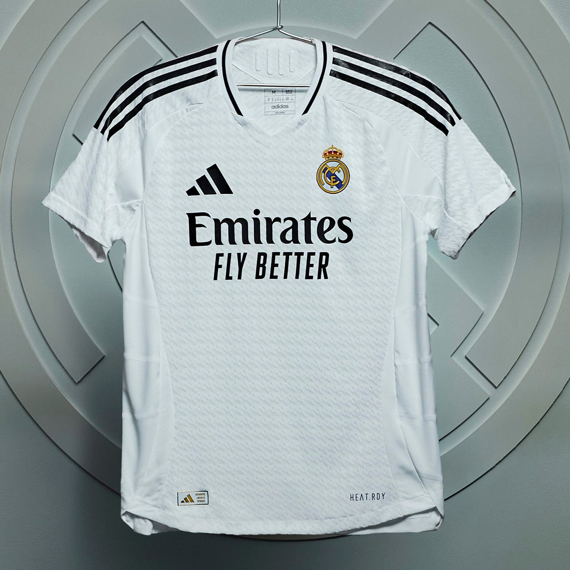 Adidas Real Madrid 2024/25 Match Home Jersey - Authentic Football Soccer Shirt for Men & Women - Perfect for Games, Training & Fan Support