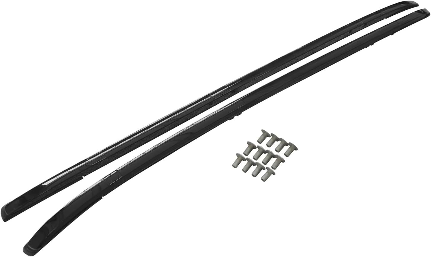 2023-2025 Honda CR-V CRV OEM Style Roof Racks - 2PCS Aluminum Black Side Bars for Cargo & Outdoor Adventures