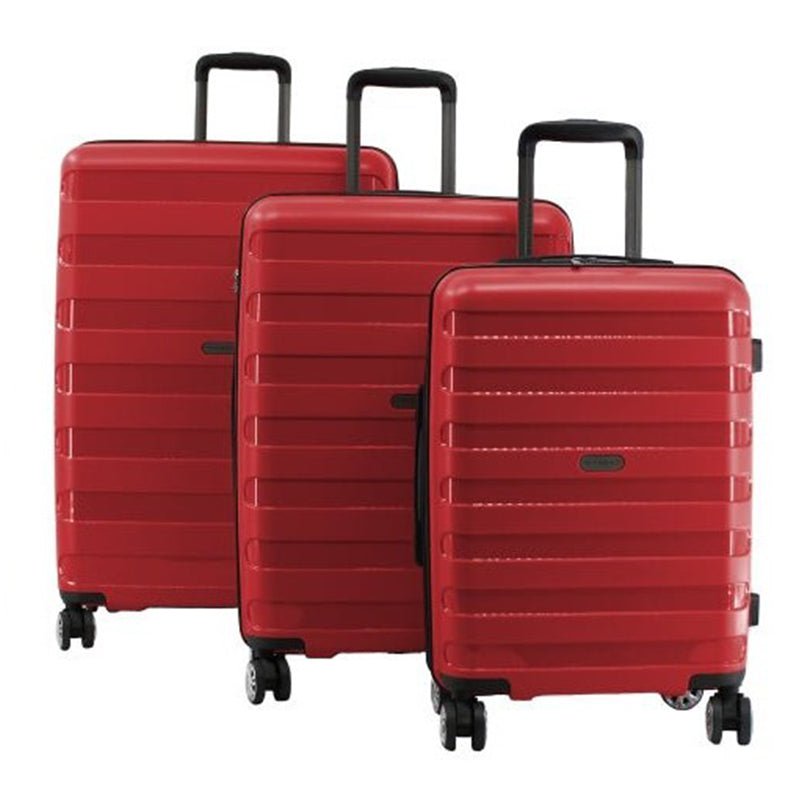 Air Canada Eerie Hardside 3-Piece Luggage Set - Durable Spinner Suitcase for Travel with TSA Lock | Perfect for Family Vacations & Business Trips