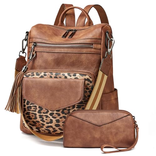 1-3 Brown and Leopard Print