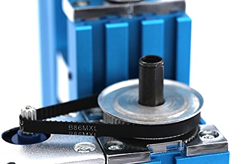 Mini Metal Lathe Machine - Universal CNC DIY Benchtop Wood & Metalworking Lathe with Motor - Perfect for Hobby, Science Education & Model Making | Great for Small Workshops & Home DIY Projects