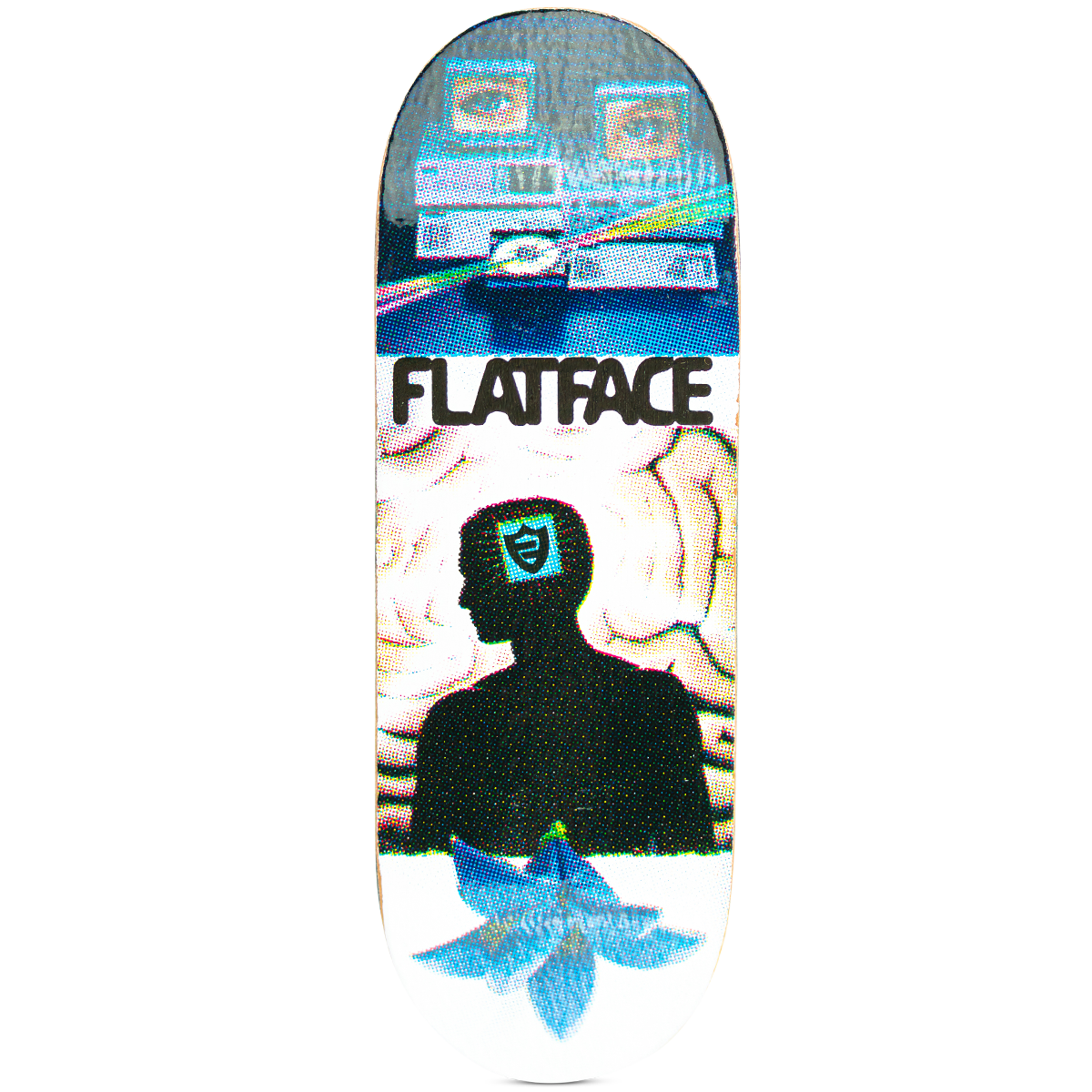 Blackriver Fingerboard Deck - Professional Finger Skateboard for Tricks & Stunts | Flatface Computer Time | Perfect for Skateboarding Enthusiasts & Office Stress Relief