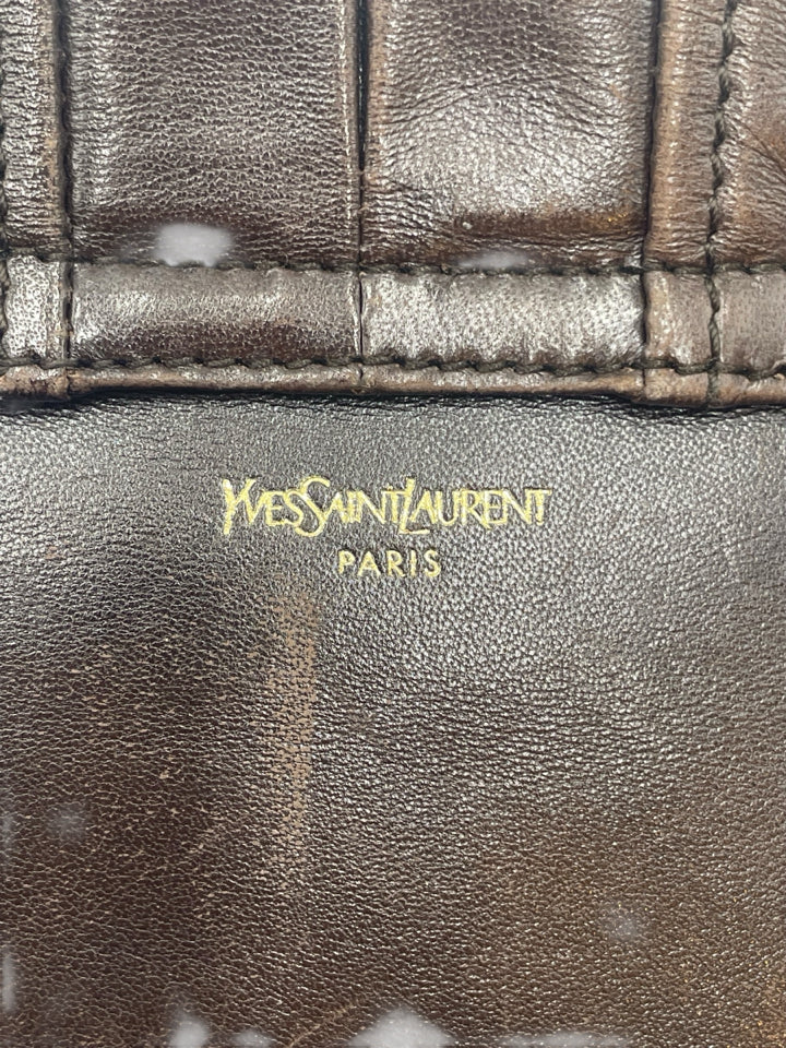Vintage Yves Saint Laurent Beaded Tassel Shoulder Bag - Luxury Designer Crossbody Purse for Women, Perfect for Evening Parties & Special Occasions
