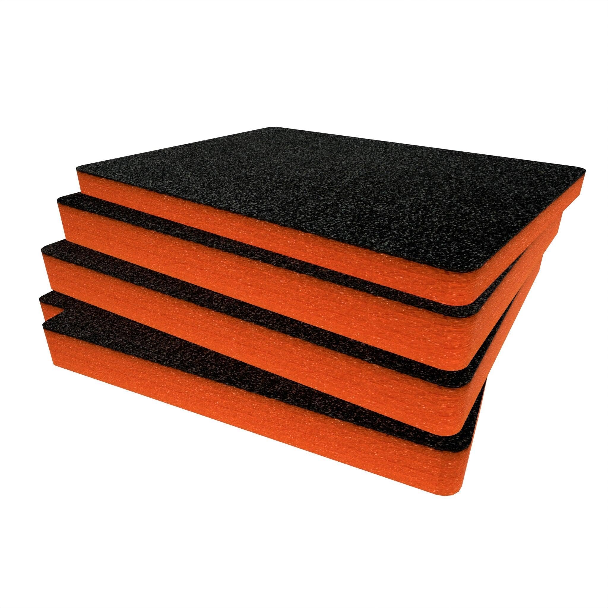 Shadow Foam Insert for Peli 1560 Case - Customizable Cut & Peel Foam Organizer | Perfect for Camera Equipment Storage & Photography Gear Organization (Orange, 50mm) | Ideal for Travel, Outdoor Adventures & Professional Photography