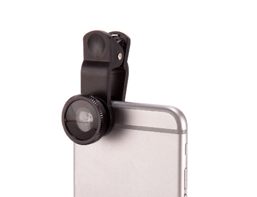 Professional Phone Lens Kit - Wide Angle, Macro & Fisheye Lenses for iPhone & Android - Perfect for Travel, Vlogging & Photography