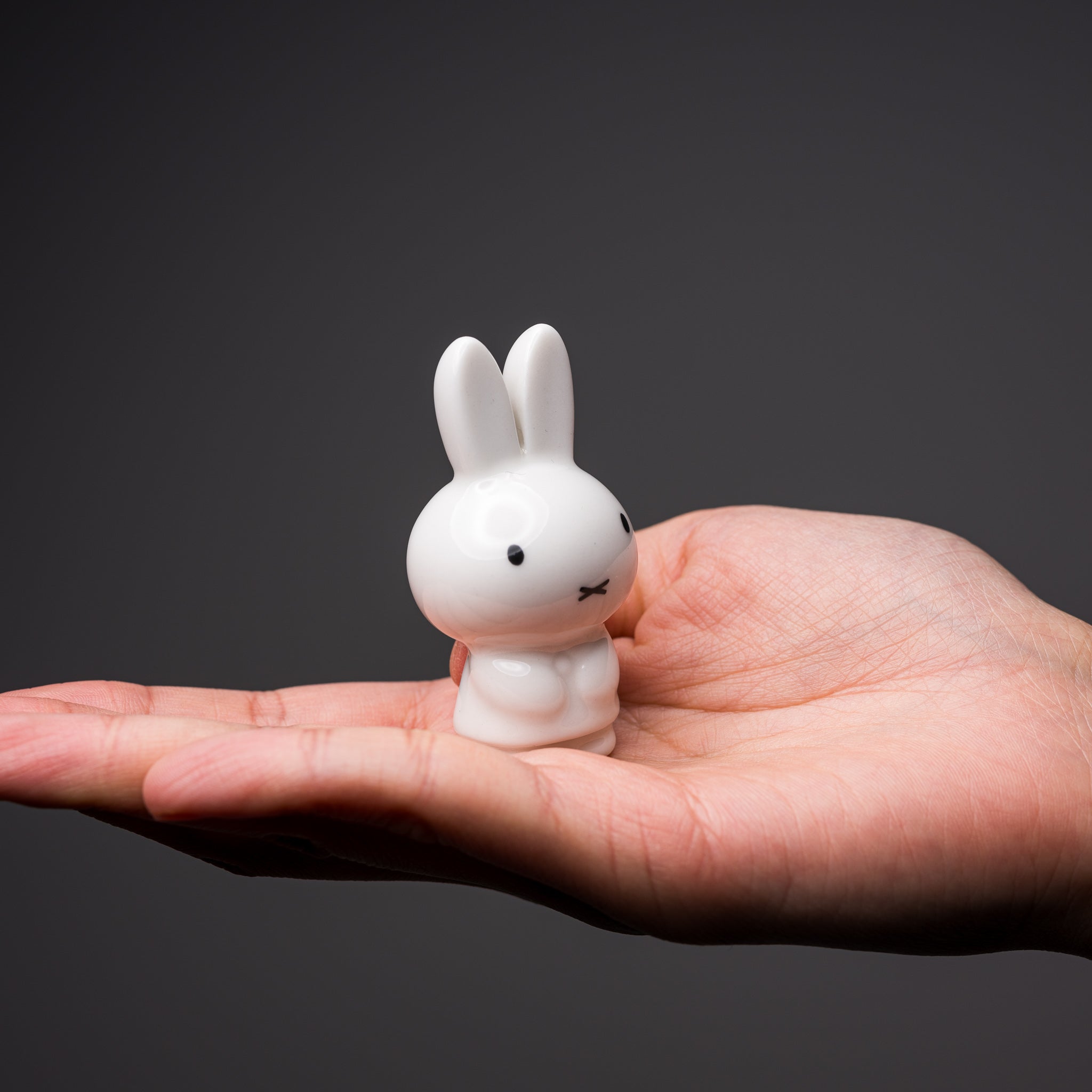Miffy Bunny Ring Holder - Cute Ceramic Jewelry Organizer for Rings, Earrings & Small Accessories - Perfect for Vanity, Bathroom & Gift Giving