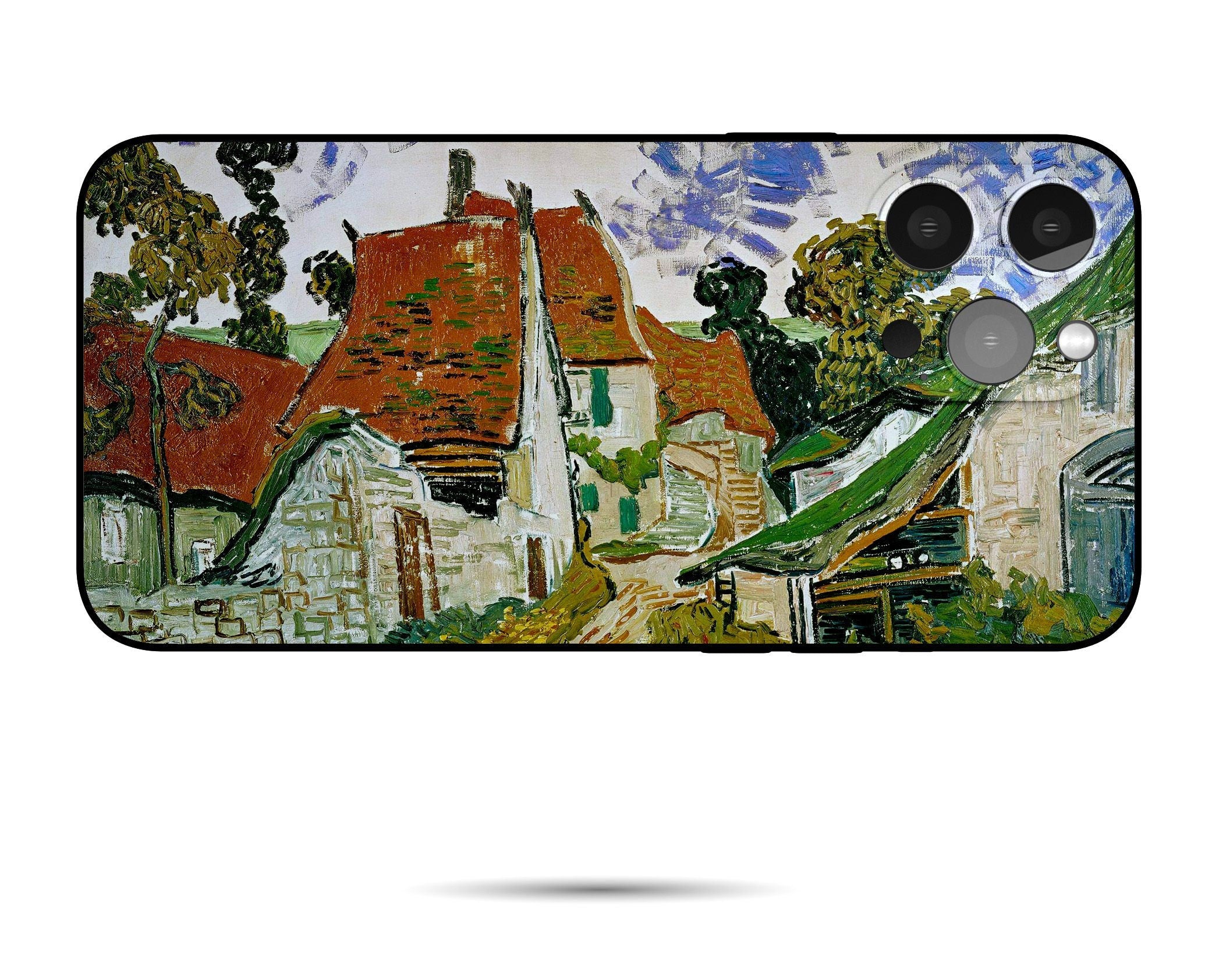 Van Gogh iPhone 14 Pro Max Case, iPhone 8/Xr/8 Plus Art Phone Cover - Starry Night Designer Case for Women Men, Perfect Birthday Gift for Art Lovers & Van Gogh Fans - Protect Your Phone in Style